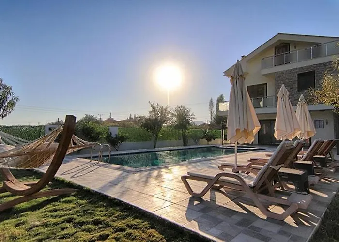 With Private Pool And Private Garden In Dalyan Vila Ortaca (Mugla)